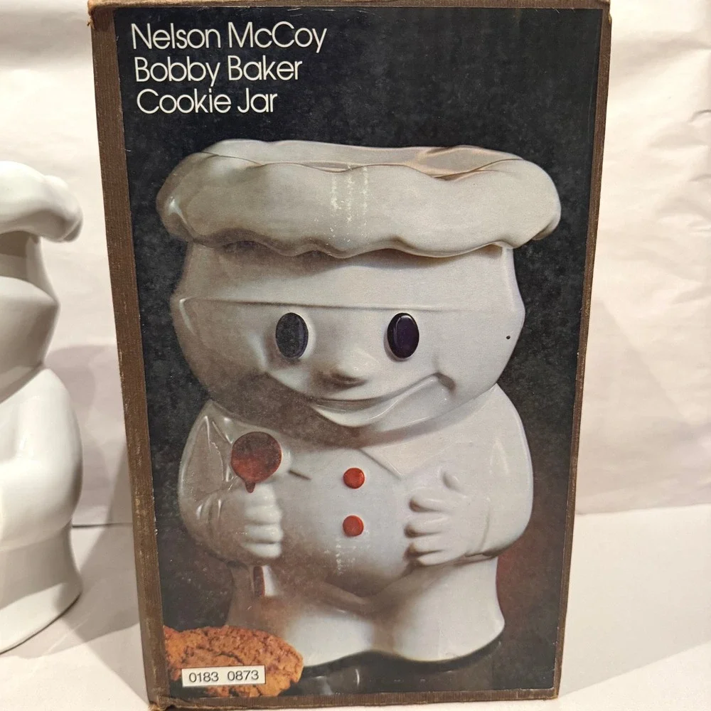 Nelson McCoy Bobby Baker Pillsbury Doughboy Cookie Jar #183 w/ Original‎ Box
